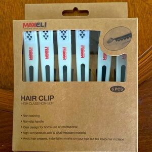 NWOT MaxEli Hair Clip - Box of 6